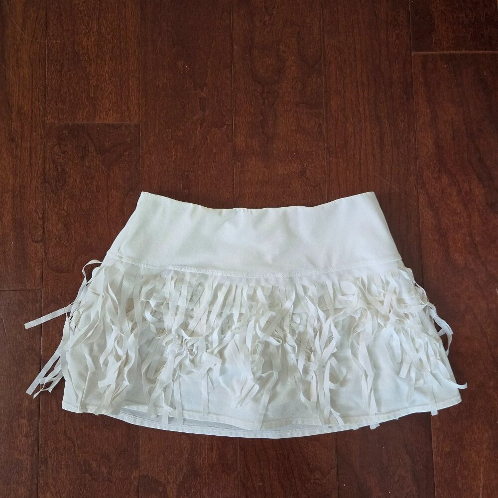 LUCKY IN LOVE TENNIS SKIRT XS